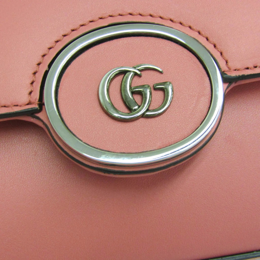 GUCCI Authentic Pink Leather Shoulder Bag - Picture 9 of 15